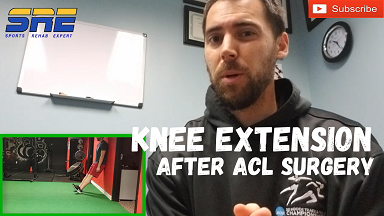 Improve Knee Extension After ACL Surgery