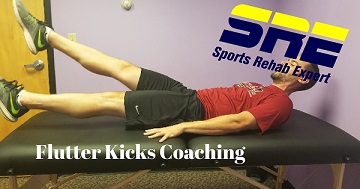 Flutter Kick Lower Ab Considerations