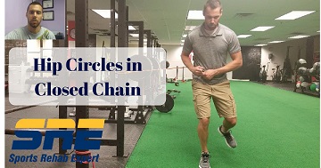 Closed Chain Hip Rotation
