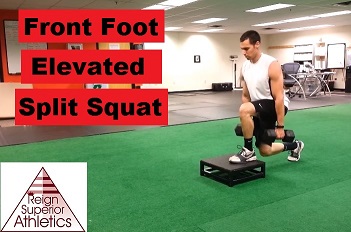 Technique&##x3a; Front Foot Elevated Split Squat