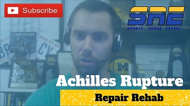 Achilles Rupture Rehab - Getting To A Single Leg Heel Raise