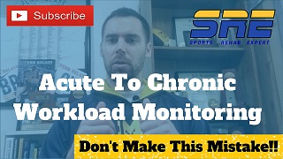Acute To Chronic Workload Training Mistake